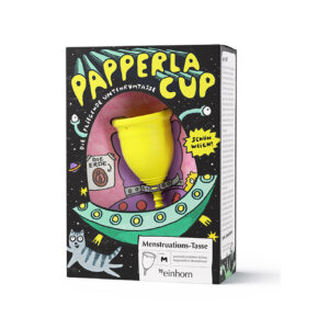Einhorn - Menstruationstasse PapperlaCup mittel