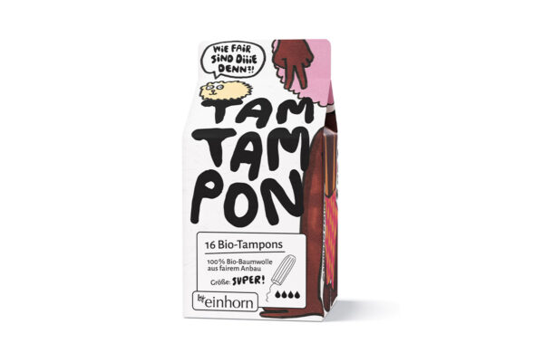 Einhorn - Tampon super - 16 Stück