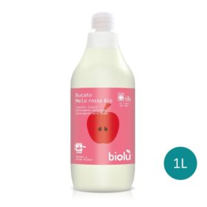 Biolù - Flüssigwaschmittel - Duft - Roter Apfel, 1 L